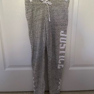 Justice sweatpants never worn